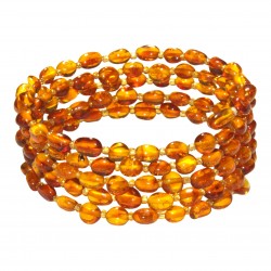 Honey amber bracelet 5 rounds