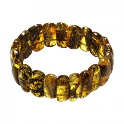 Bracelet femme tout ambre couleur vert