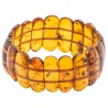 Bracelet d'ambre couleur cognac