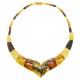 Collier en Ambre multicolore adulte