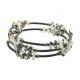 Bracelet en Ambre mozaïque 3 tours