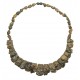 Collier d'ambre brut non polis