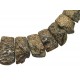 Collier d'ambre brut non polis