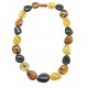 Collier en Ambre multicolore adulte
