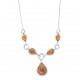 Collier cognac