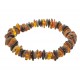 Bracelet en Ambre multicolore