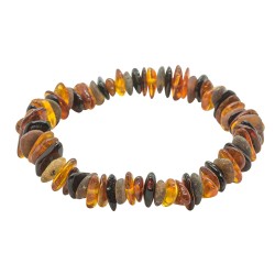Bracelet en Ambre multicolore
