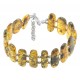Bracelet en ambre couleur miel