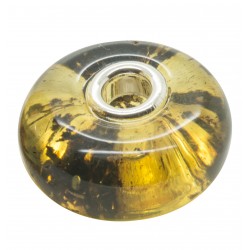 Perle Ambre en vert style Pandora