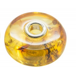 Perle en Ambre miel style Pandora