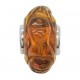 Perle en Ambre cognac style Pandora -Poisson