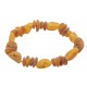 Bracelet d'ambre adulte brut