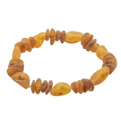 Bracelet d'ambre adulte brut