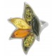 Multicolor ambre ring