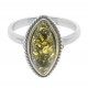 Multicolor ambre ring