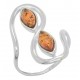 Multicolor ambre ring