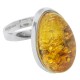 Multicolor ambre ring