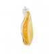 Pendentif ambre royal et argent