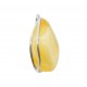 Pendentif ambre royal et argent