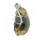 Pendentif ambre royal et argent