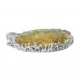 Pendentif ambre royal et argent