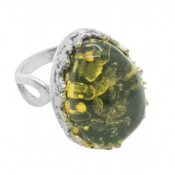 Multicolor ambre ring