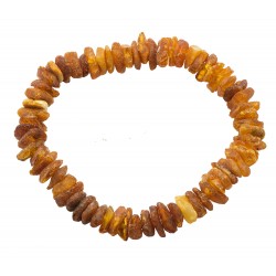 Bracelet en ambre brut pour adulte