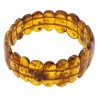 Bracelet d'ambre couleur cogniac
