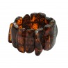 Bague tout ambre couleur cerise
