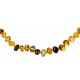 Collier Ambre Adulte perle multicolore