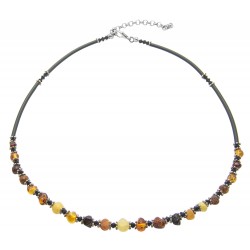 PETITE COLLIER D'AMBRE NATUREL 