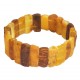 Bracelet d'ambre adulte brut et non-polis