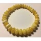white adult amber bracelet