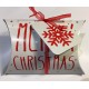Boîte coussin de Noël "Merry Christmas"