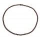 Collier d'ambre perle extra ronde couleur cerise