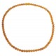 Perfecly round beads honey amber necklace