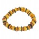 Bracelet ambre adulte multicolore