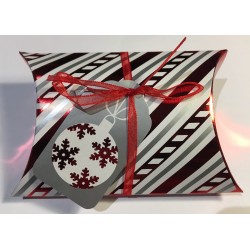 Christmas cushion box "christmas ball"
