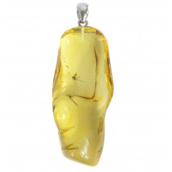 pendant with 2 insects