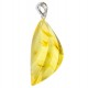 pendant with 2 insects