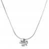 Collier en Argent et Ambre cognac