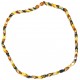 Small adult amber necklace (lemon and cognac)
