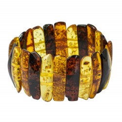 ámbar pulsera multicolor barroca