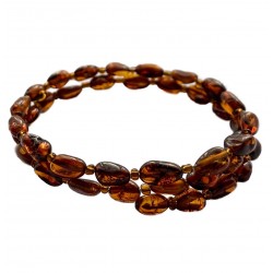 Honey amber bracelet 5 rounds