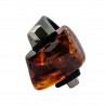 Big Amber Honey Ring Natural Effect