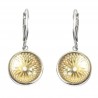 Gold plated earrings