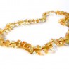 Collier en Ambre bébé jaune