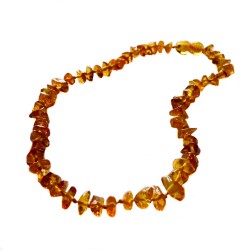 Baby honey amber necklace