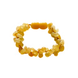 Bracelet d'ambre royal bébé 3 lignes