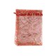Sachet organza bordeaux décoration plante